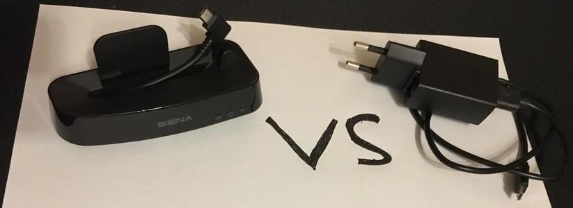 Sena 30K Test - Ladezeit WiFi vs. Normal Mikro USB